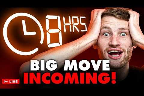 EXPECT A HUGE Crypto Move In 8 HOURS! (WATCH BEFORE 2PM EST)