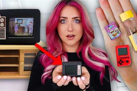 I Bought MINI PRODUCTS that Actually Work + a MINI HOUSE