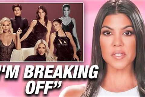 Kourtney Drops a Bombshell/Makes A Bold Move: QUITS The Kardashians. Kim &amp; Kris Betrayal Last..