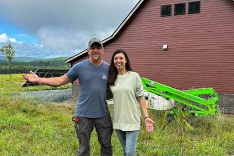 We NEVER Thought THIS Day Would COME| Building Our OFF GRID House in the WOODS