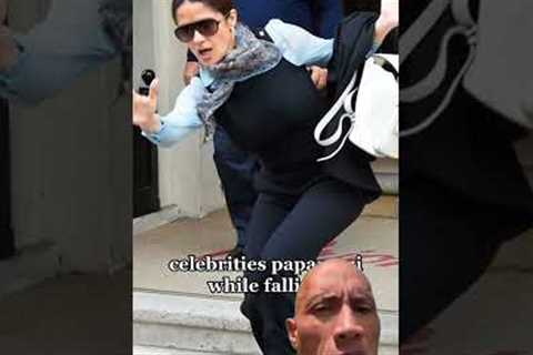 Celebrities paparazzi while falling #celebrities #celebrity #celebritynews #celebration #shorts