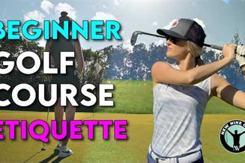 Golf Tips for Beginners - Etiquette Guide (2020)