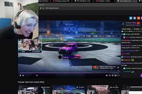 xQc reacts to Moist crying because he lost