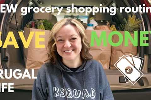 My NEW Grocery Shopping Routine Saves Me Hours &amp; Cash/Saving Money with Frugal Living