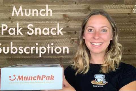 MunchPak Snack Box Unboxing | July 2023