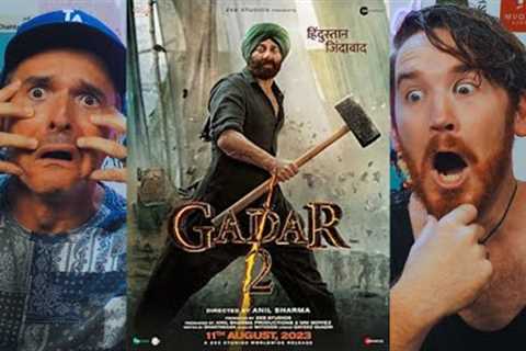 GADAR 2 Trailer REACTION!! | Sunny Deol