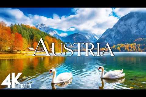 FLYING OVER AUSTRIA (4K Video UHD) - Scenic Relaxation Film With Inspiring Music