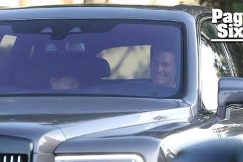 EXCLUSIVE: Tom Brady, Irina Shayk spotted getting flirty, touchy-feely after sleepover at his house