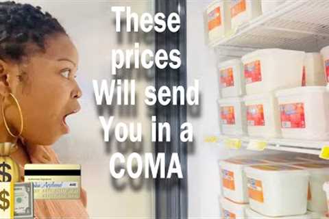 I CANT BELIEVE THESE PRICES IN THE GROCERY STORE!!!!! MASSY GROCERY SHOPPING IN BARBADOS!!!!