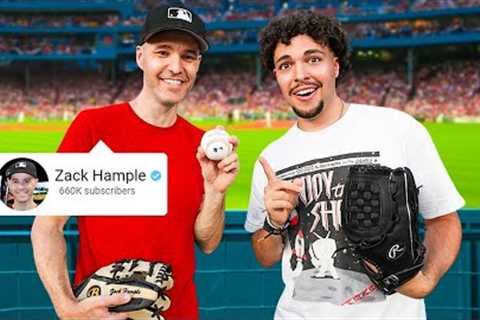 I Caught an ACTUAL MLB Home Run with Zack Hample…