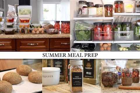 SUMMER MEAL PREP | WHOLE FOOD INGREDIENTS |