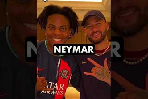Ishowspeed Meets Neymar Jr ⚽️😳🇧🇷 #football #neymar #shorts