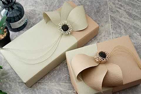 GIFT WRAPPING Dedicated to You | Decoration Ideas for Gift Box | I.Sasaki Original