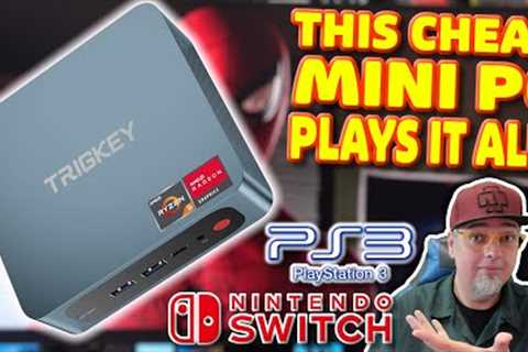 This CHEAP Mini Gaming PC Plays It ALL! Nintendo Switch &amp; More! The Trigkey S5 Review!