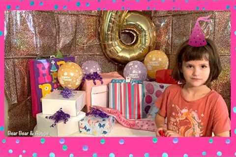 ~ Autumn 6th Birthday Opening GIfts ~ Birthday Cake July 2023 ~ Kids Vlog Blog Video Diary
