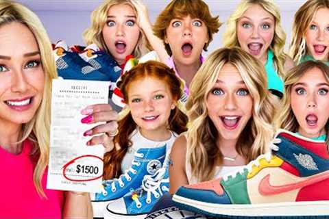 SHOE SHOPPiNG with MY 10 KiDS | HOW MUCH WiLL THiS COST?!?!