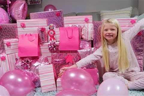 OLIVIA'S 6TH BIRTHDAY MORNING OPENING PRESENTS