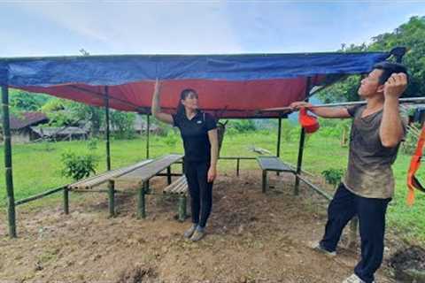 Build a small bamboo shop in the village. Harvest guava. Enjoy together