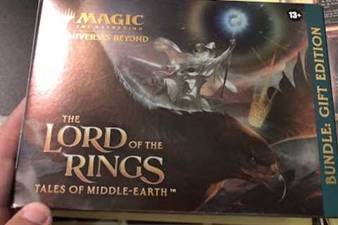 Lord of the Rings Gift Bundle Unboxing! Two Rings, One Box