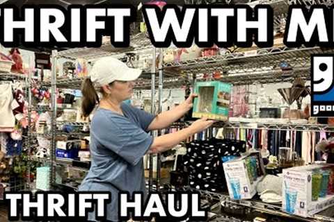 Avoiding confrontation while THRIFTING IN GOODWILL! Come THRIFT WITH ME + THRIFT HAUL