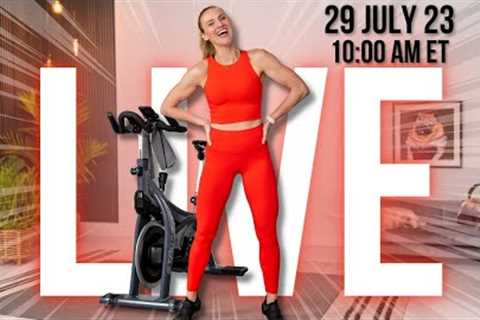 LIVE Indoor Cycling Workout! | 60 min Rhythm Ride + Encore