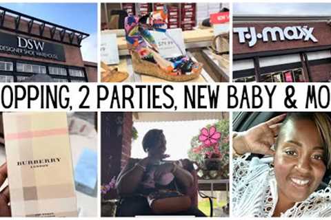 SO MUCH TOO DO! SHOPPING, 2 PARTIES, NEW BABY, HAUL &amp; MORE, RUNNING ERRANDS, SHYVONNE MELANIE TV