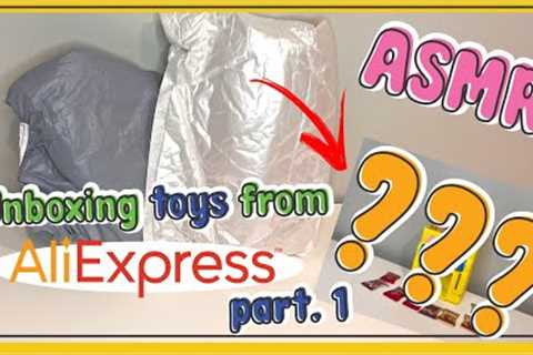 ASMR Toy Unboxing from AliExpress 🛍️ | Relaxing Sounds &amp; Surprises! Pt. 1