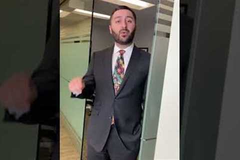How to Act in Court 101! #shorts #law #lawyer #tips