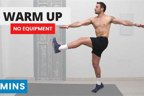 WARM UP | Do This Before Your Workouts | No Equipment | 5 Minutes | Get Warm, Mobilise and Activate
