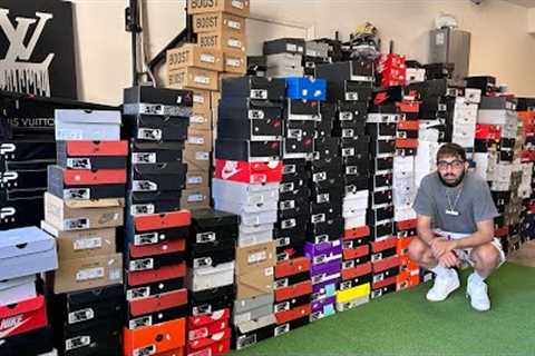 BUYING $100,000 WORTH OF SNEAKERS FROM A MILLIONAIRE