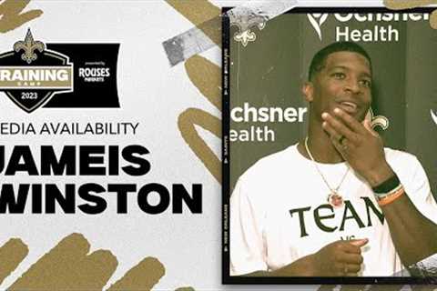 Jameis Winston on QB room, career mentors | Saints Training Camp 2023