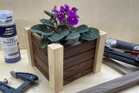 DIY Decorative Planter Box: A Woodworking Project for Your Home 🏡