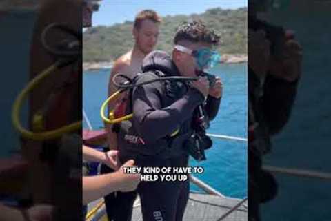 #scubadiving First time scuba diving experience  #turkey #kasturkey #kaş #travel