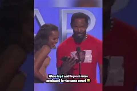 When Jay-Z And Beyonce Were Nominated For The Same Award 😭