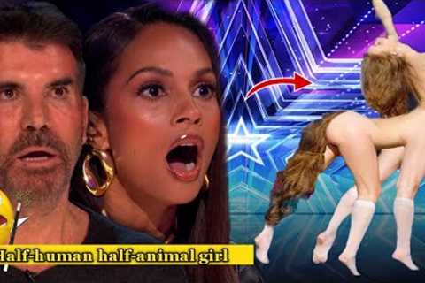Sacred Riana Magician Fan Made SCARES The Judges with Half Man Half Horse, Britain's Got Talent 2023