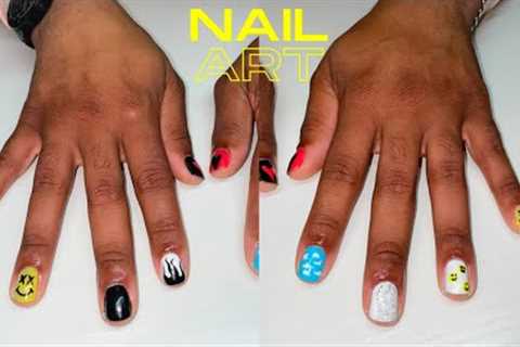 Watch Me Work | Random Nail Art | Male Manicure 🤩