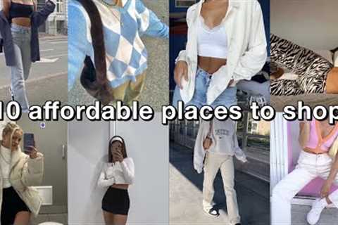 10 online stores to get AFFORDABLE trendy clothes | best places to shop online for trendy clothes