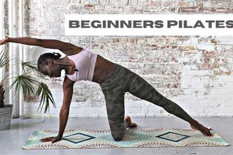 20MN BEGINNERS PILATES WORKOUT - AT HOME FEEL GOOD WORKOUT