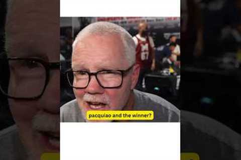 Freddie Roach reveals Pacquiao wants to fight!!! #crawfordvsspence #boxing #sports #trending