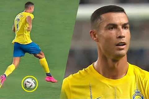Cristiano Ronaldo Showing His Class Against PSG 2023