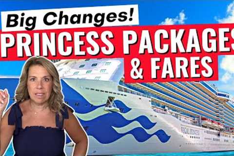 PRINCESS CRUISES NEW PACKAGE UPDATES EXPLAINED (Princess Plus, Princess Premier &amp; Standard)