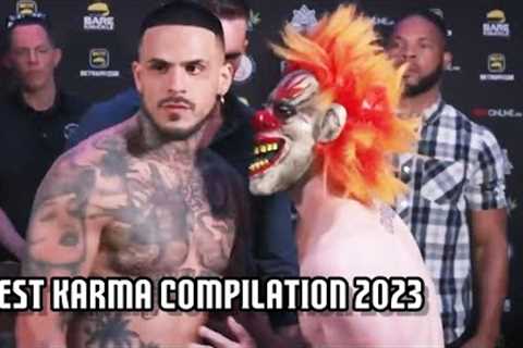 INSTANT KARMA in MMA COMPILATION / &amp; Boxing - Satisfying Moments [HD] 2023