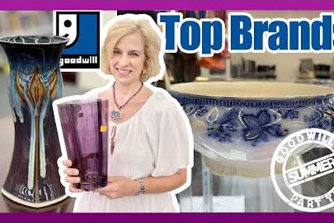 Goodwill Deals of the Week! See the luxury brands for bargains in home, tabletop, and fashion.