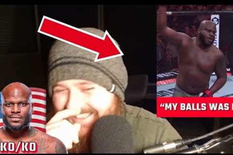 MMA Guru laughs at Derrick Lewis taking his pants off