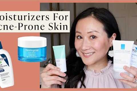 Moisturizers for Acne-Prone Skin: Dermatologist Drugstore &amp; High-End Favorites! | Dr. Jenny Liu