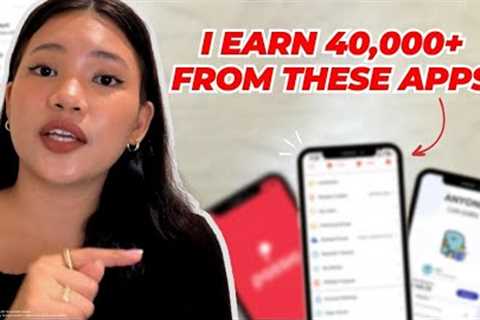 EARN 40K?! USING YOUR PHONE (9 mobile earning apps) #teachermarie #earnmoneyonline