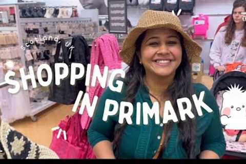Primark visit | In-budget Shopping in UK (Part 1) | Indian couple in Scotland, UK