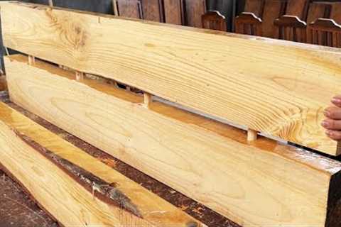 Solidly Designed Monolithic Coffee Table // Quality and Practical Woodworking Projects