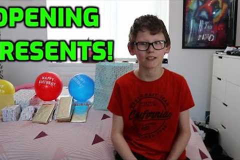 Joseph's 13th Birthday - Opening Presents!