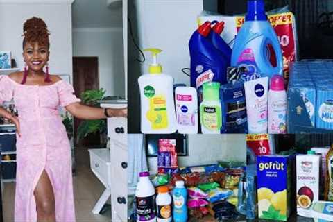 NAIVAS MONTHLY GROCERY SHOPPING HAUL.